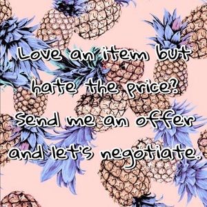 Give me an offer🖤